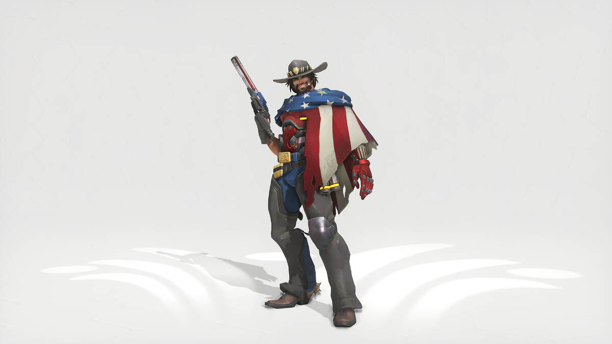 Overwatch Summer Games 2016 McCree American Skin