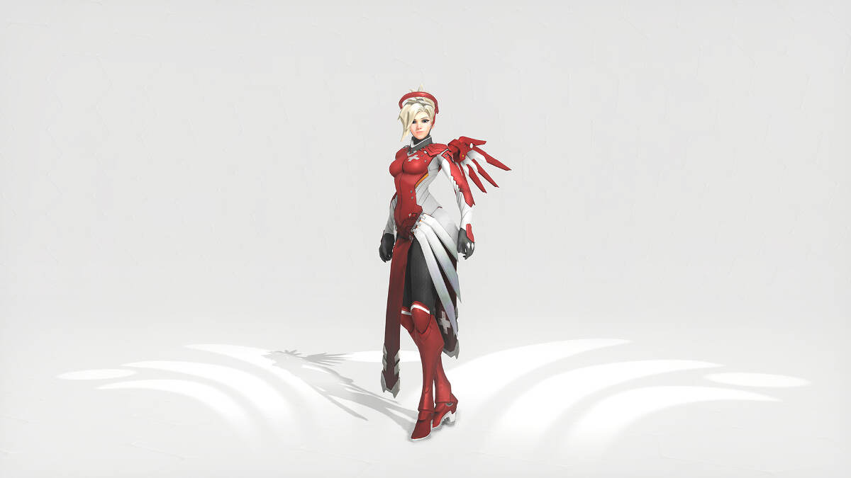 Overwatch Summer Games 2016 Mercy Eidgenossin Skin