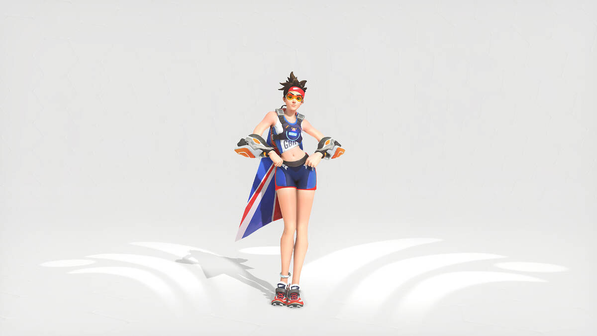 Overwatch Summer Games 2016 Tracer Track and Field Skin