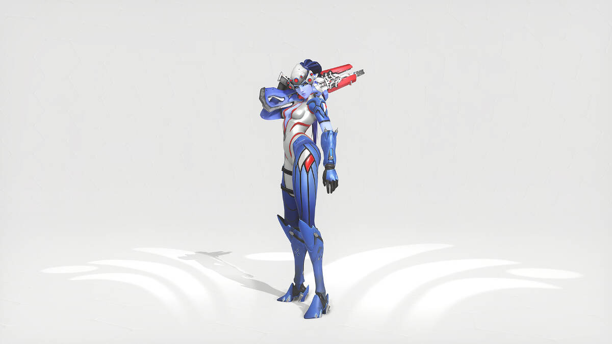 Overwatch Summer Games 2016 Widowmaker Tricolore Skin