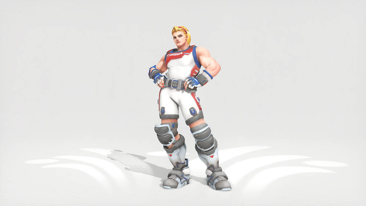 Overwatch Summer Games 2016 Zarya Champion Skin