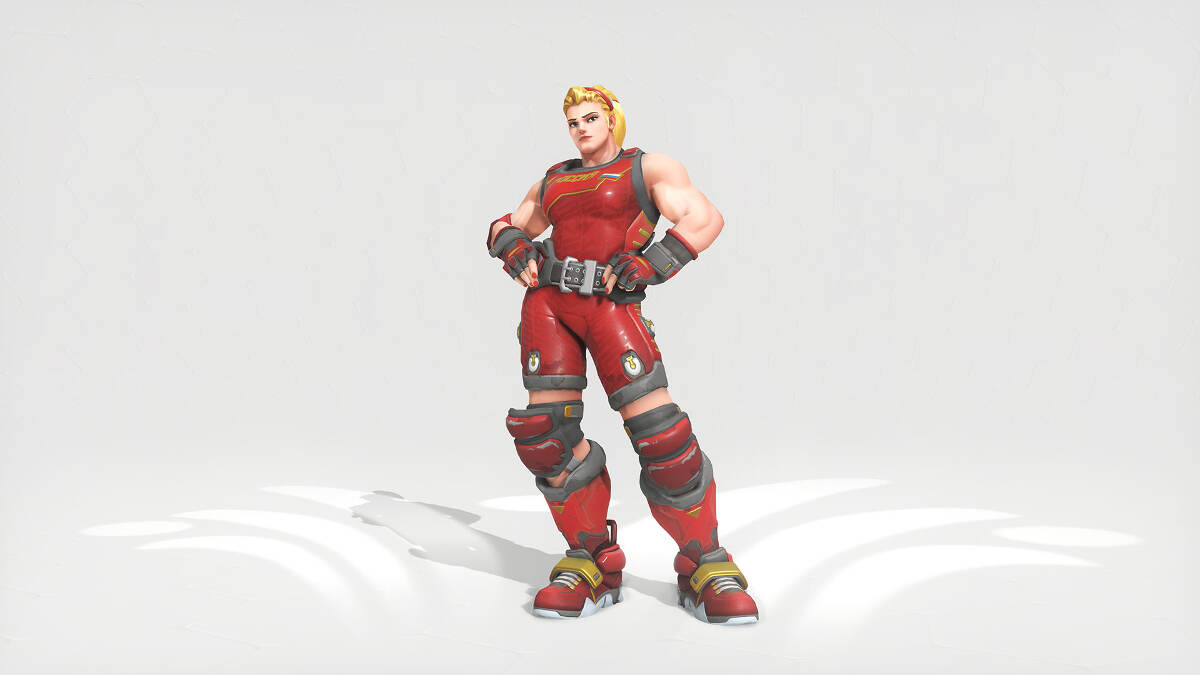 Overwatch Summer Games 2016 Zarya Weightlifter Skin