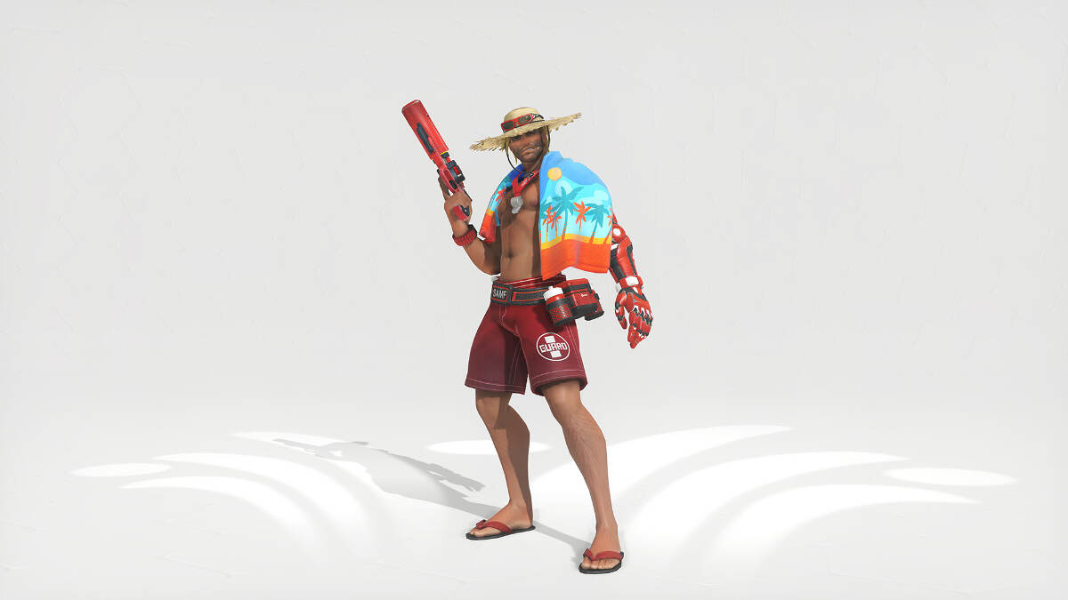 Overwatch Summer Games 2017 McCree Lifeguard Skin
