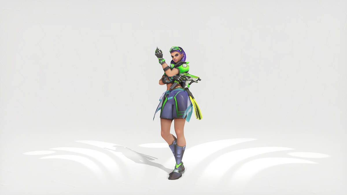 Overwatch Summer Games 2017 Sombra Tulum Skin