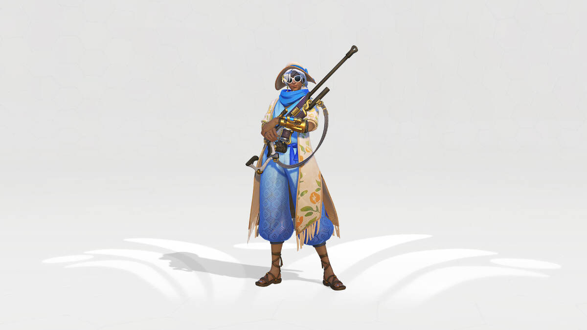 Overwatch Summer Games 2018 Ana Cabana Skin