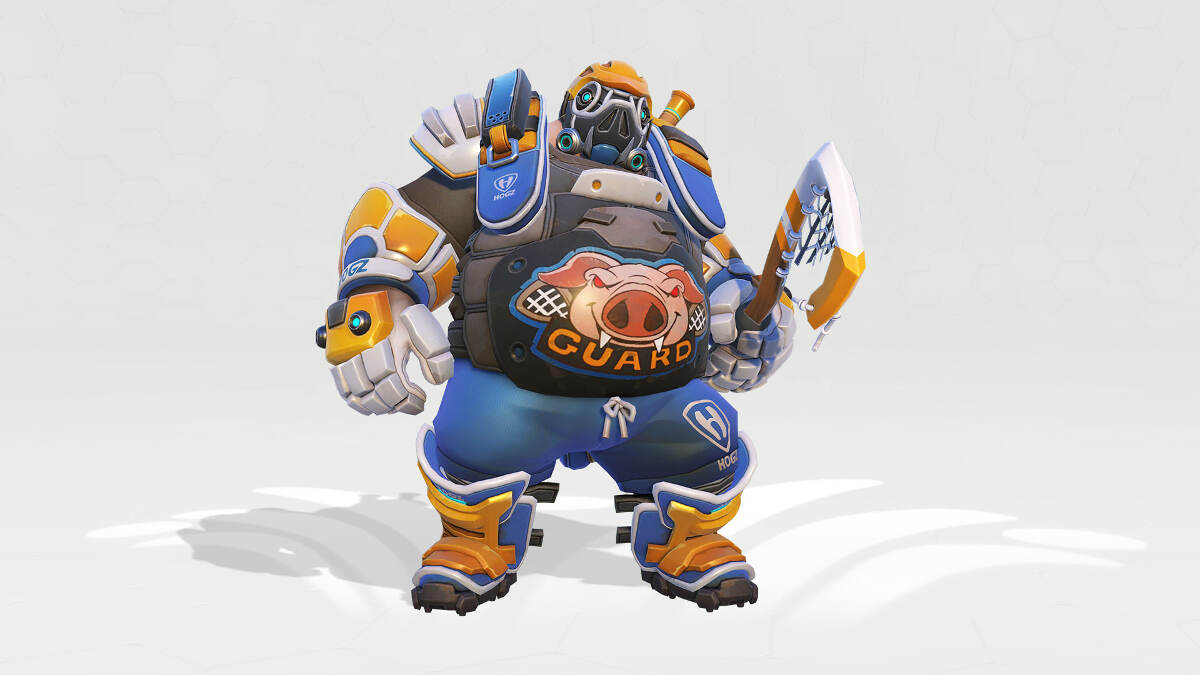 Overwatch Summer Games 2018 Roadhog Lacrosse Skin