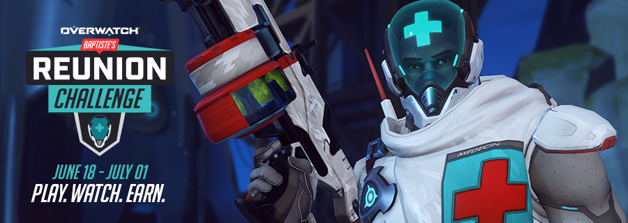 Overwatch Baptiste's Reunion Challenge